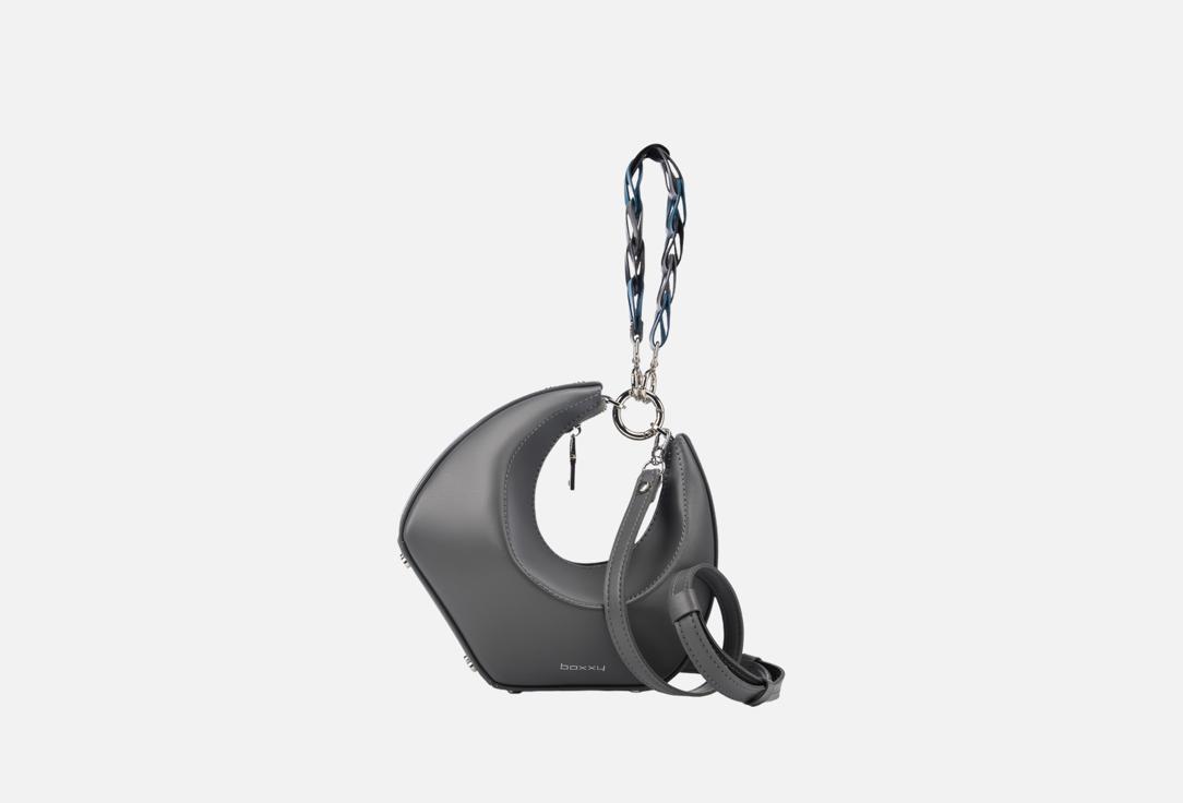 Изображение товара Кожаная сумка хобо Boxxy aura 3040 с регулируемым ремнем и молнией