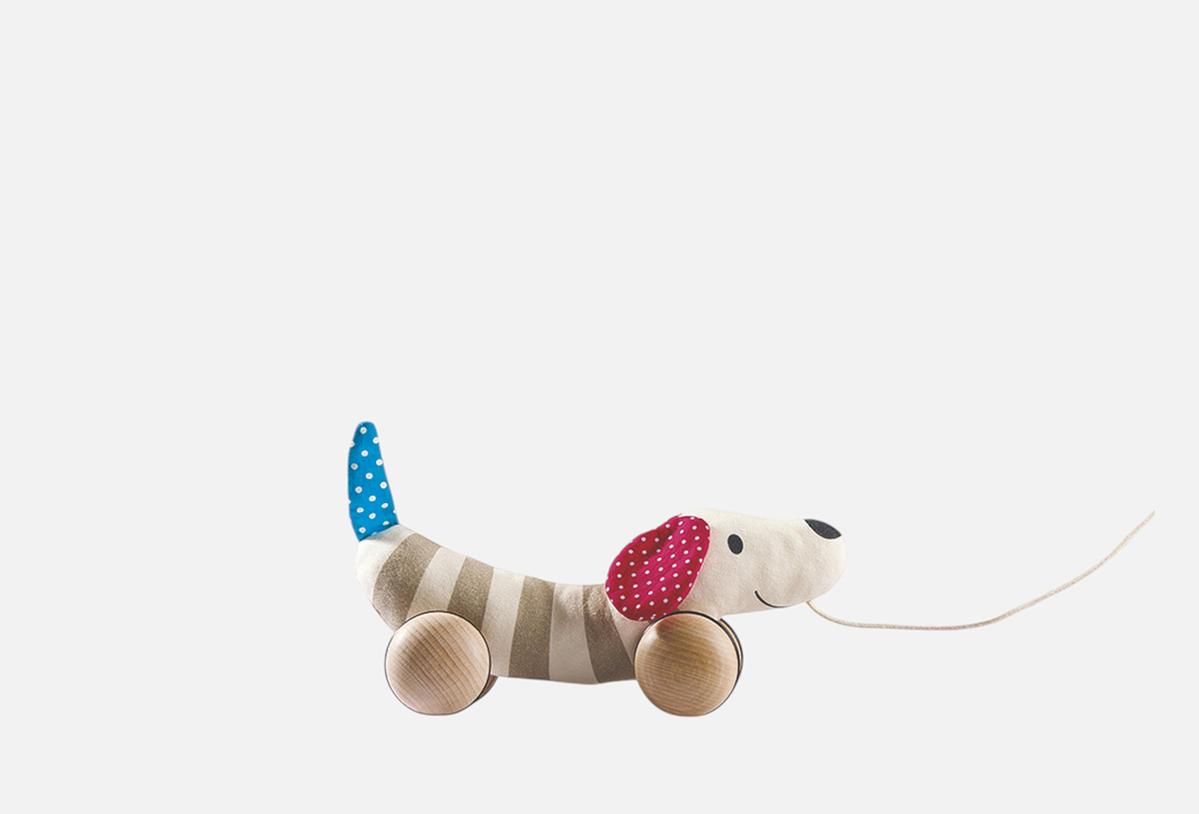 Изображение товара Игрушка-каталка Hape Собачка