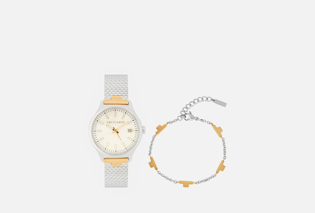 

Часы наручные кварцевые TRUSSARDI, City Life 35 mm 2 шт