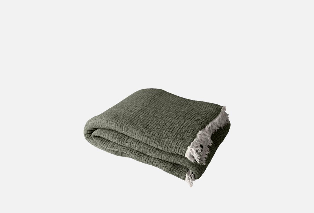 

Покрывало-одеяло TOWELS BY SHIROKOVA, Серый, Босфор, серый мох, 250х260 см 1 шт