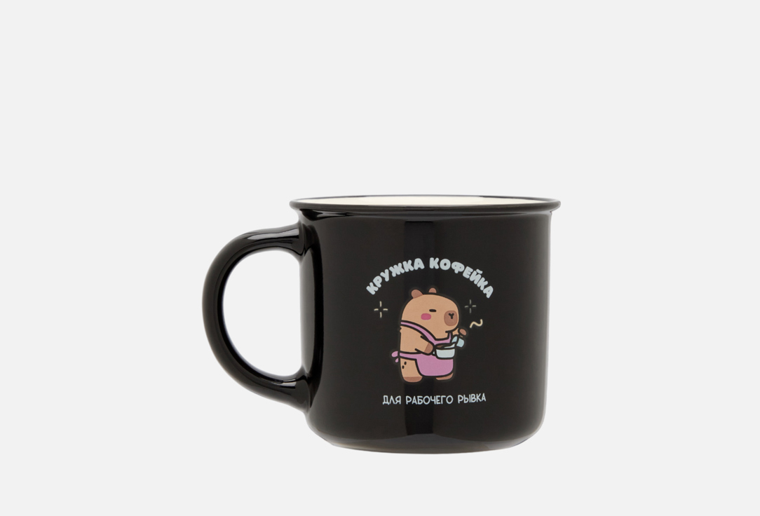 

Кружка керамическая ZAKKA, Принт, Для рывка 10 см