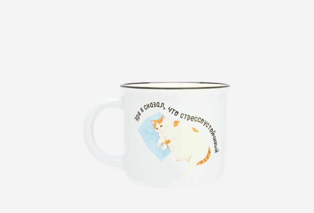 Изображение товара Кружка керамическая Zakka Стрессонеустойчивый