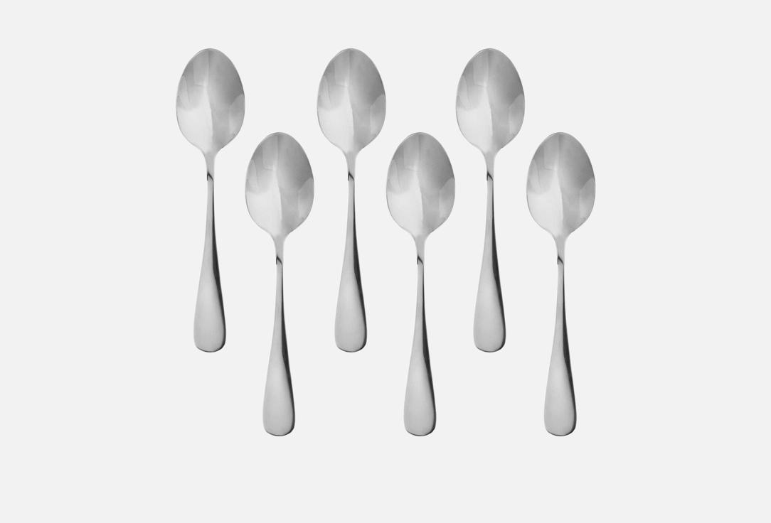 

Чайные ложки DASWERK, Серебряный, Standard, 13,5 см 6 шт