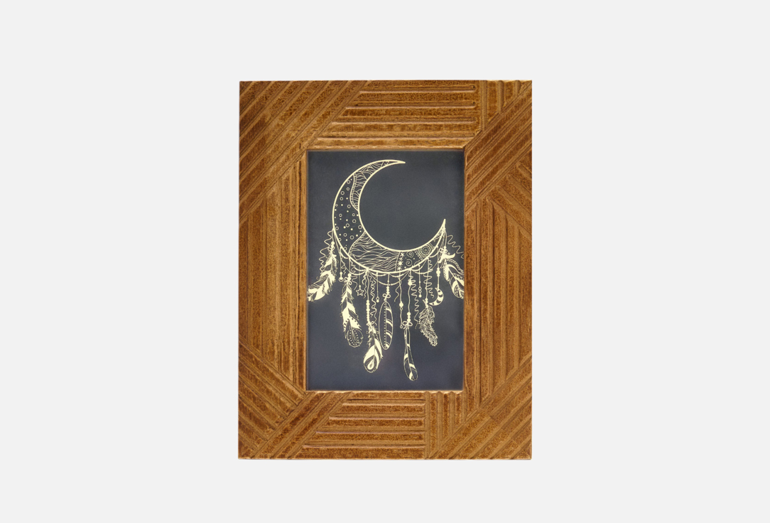 

Фоторамка BRAUBERG, Коричневый, Loft Manuscript 17х22 см 1 шт