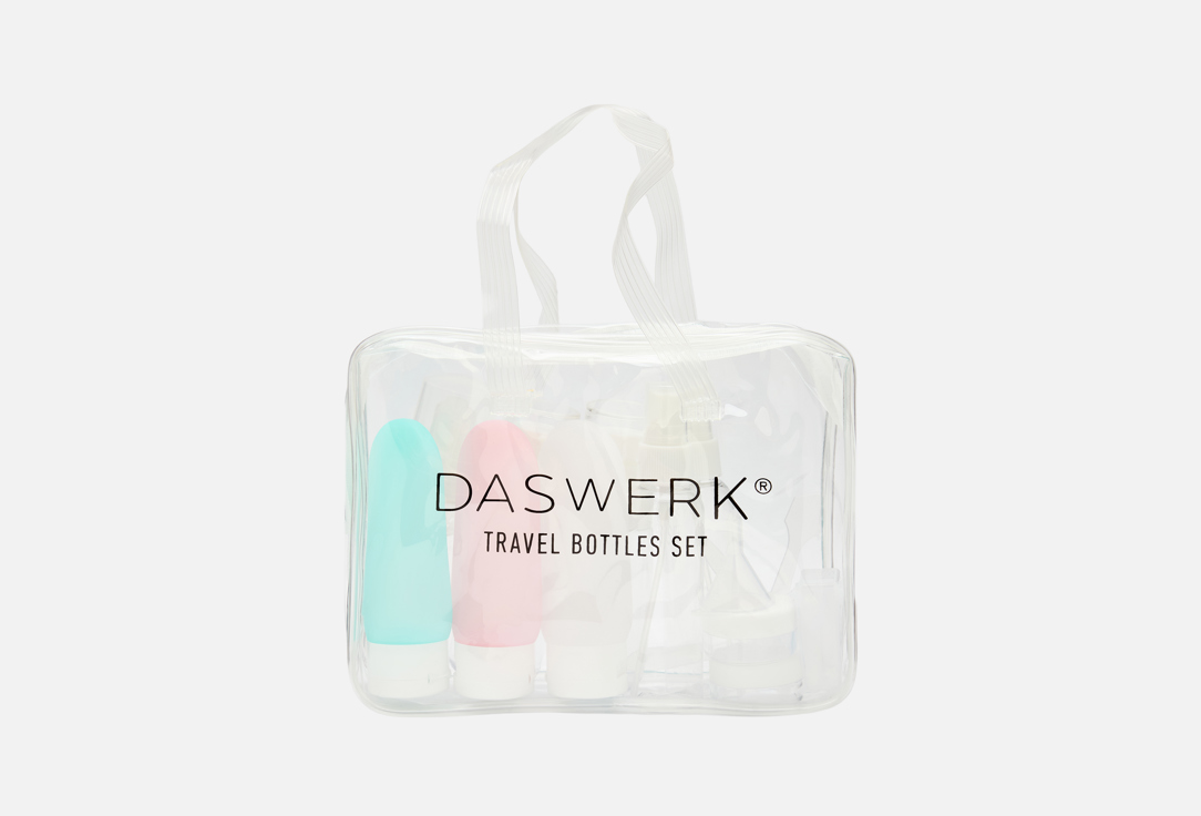 

Набор дорожных флаконов 10 шт DASWERK, Set of travel bottles 10 шт