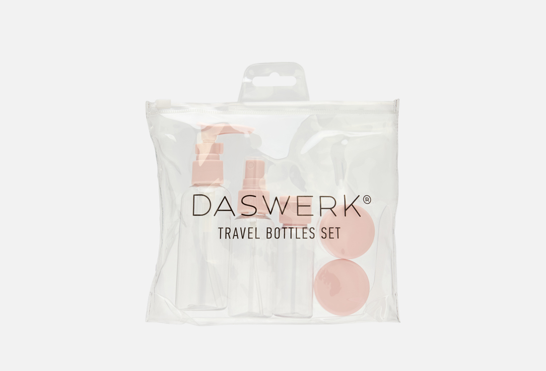 

Набор дорожных флаконов 5 шт DASWERK, Travel bottles set 5 шт
