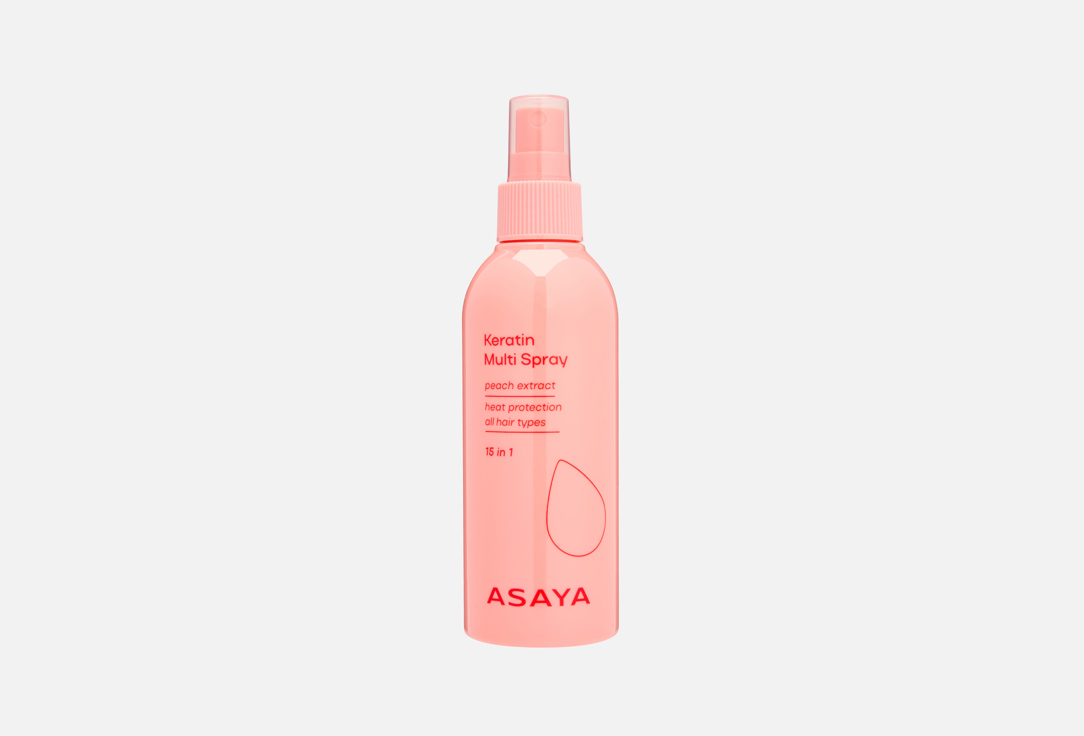 Изображение товара Многофункциональный крем-спрей для волос ASAYA 15 in 1 Keratin multi
