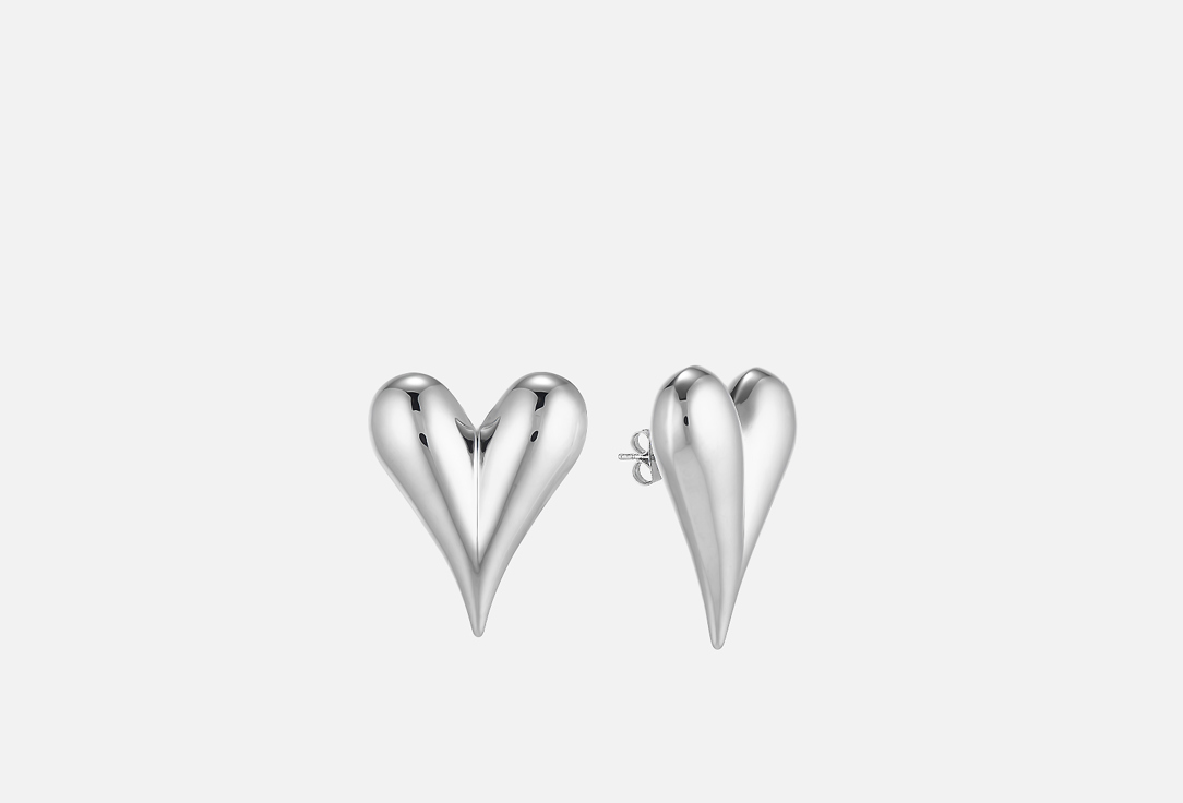 Изображение товара Серьги-пусеты KALINKA Трехмерные