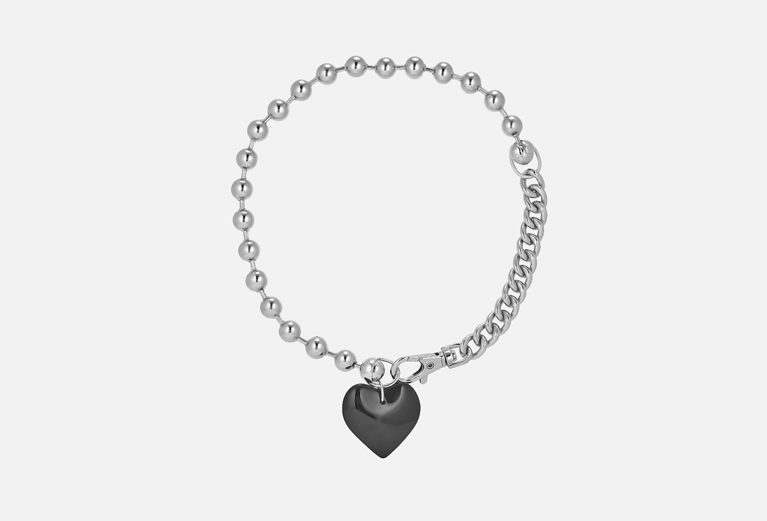 Изображение товара Цепочка KALINKA Миксовая с сердцем