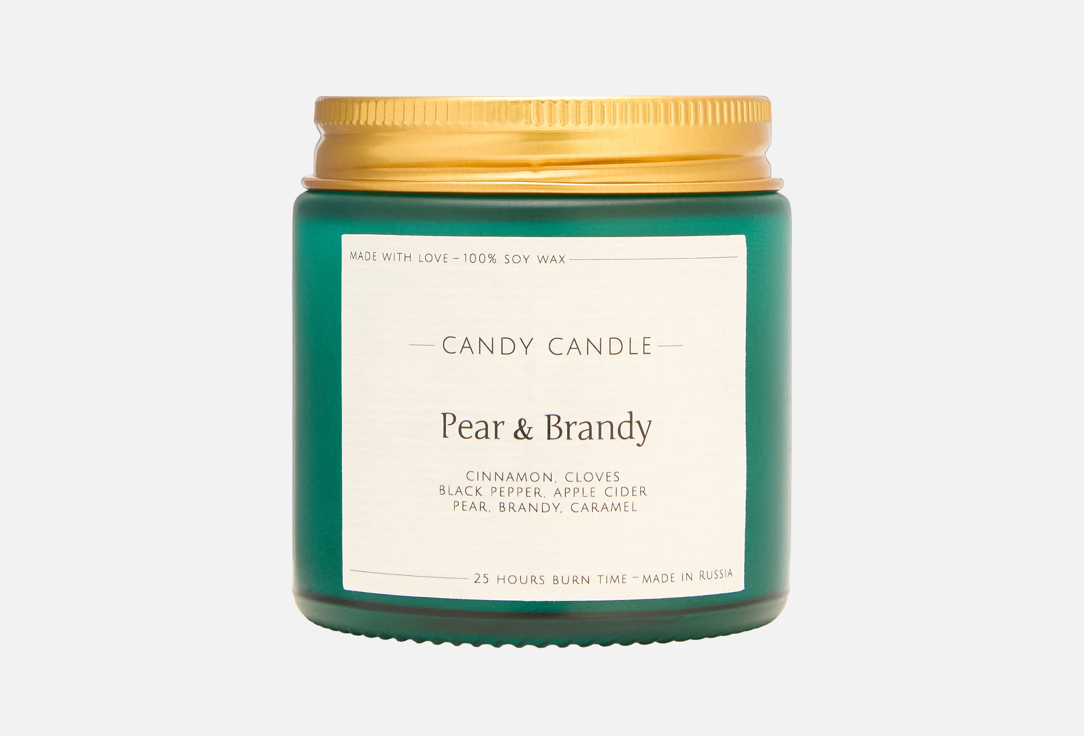 Изображение товара Ароматическая свеча CANDY CANDLE Pear & Brandy