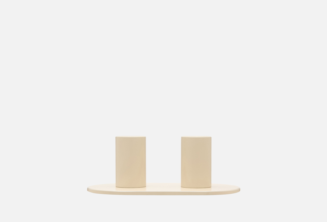 Изображение товара Подсвечник Delo Огонь, кремовый