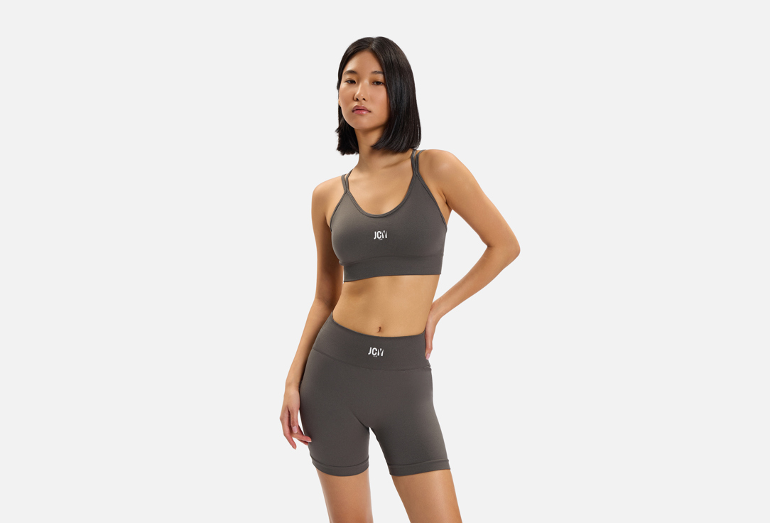 Изображение товара Женские спортивные шорты Juicy CLO IT'S A BASE высокая посадка для фитнеса йоги и пилатес