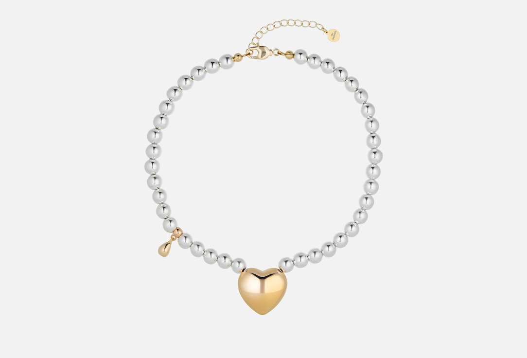 Изображение товара Колье Oh!CHERRIES Big gold heart для женщин с позолотой