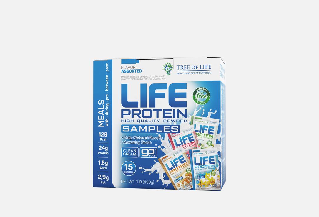 Изображение товара Протеиновый набор Tree of Life малина, ваниль, крем-брюле и фисташка