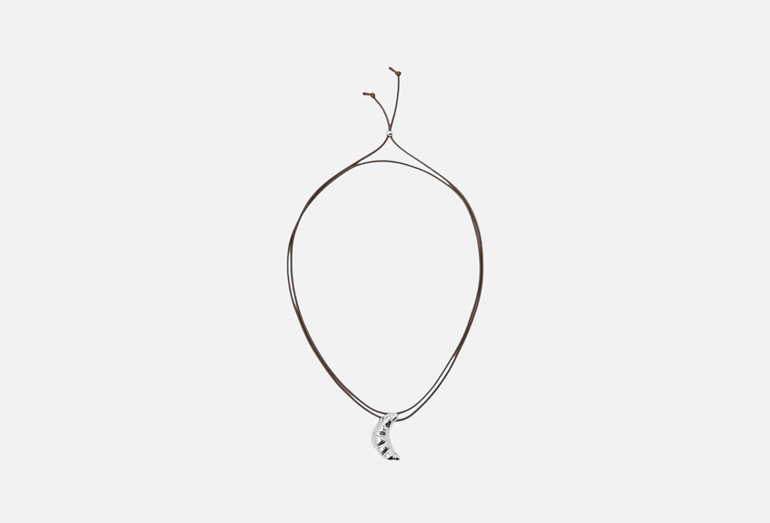 Изображение товара Колье PABUR CROISSANT серебряный