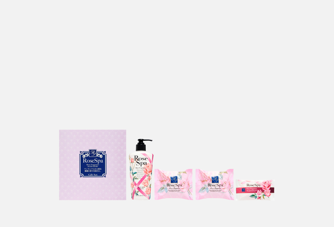 

Подарочный набор для тела и рук CLOVER, ROSE SPA 3 шт