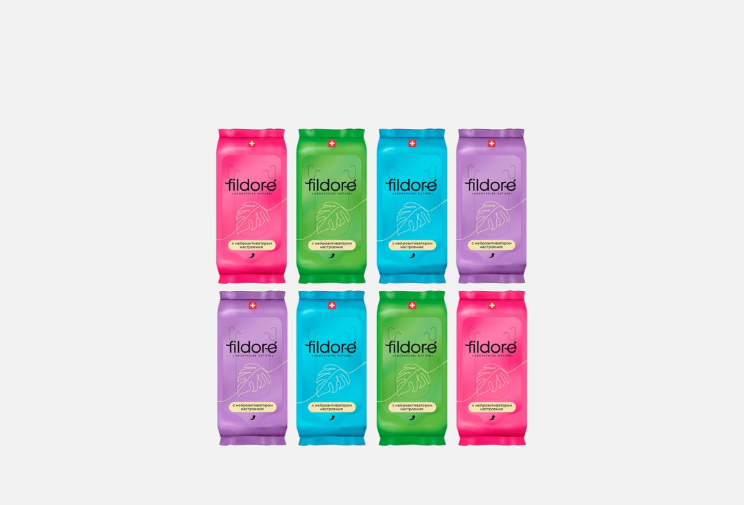 

Парфюмированные влажные салфетки FILDORÉ, Well-being neuro scent mini 8 шт