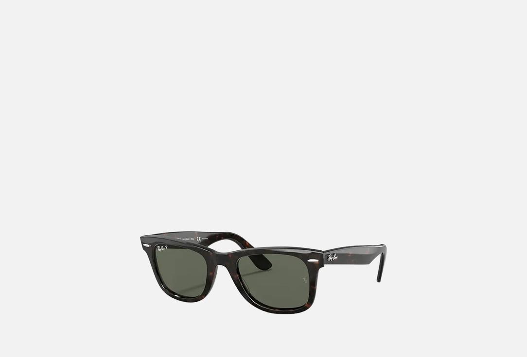 

Солнцезащитные очки RAY-BAN, Черный, ORIGINAL WAYFARER CLASSIC RB2140F-902/58/54-18