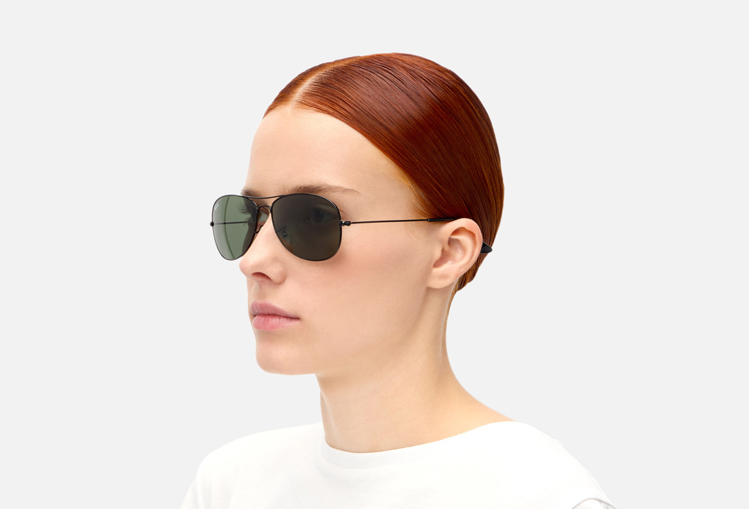 

Солнцезащитные очки RAY-BAN, Черный, Cockpit RB3362-002/59-14