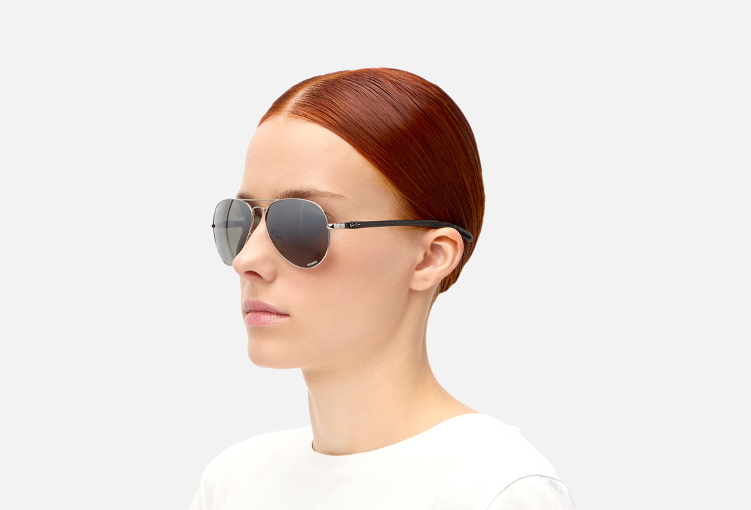 

Солнцезащитные очки RAY-BAN, Черный, CHROMANCE RB8317CH-003/5J/58-14