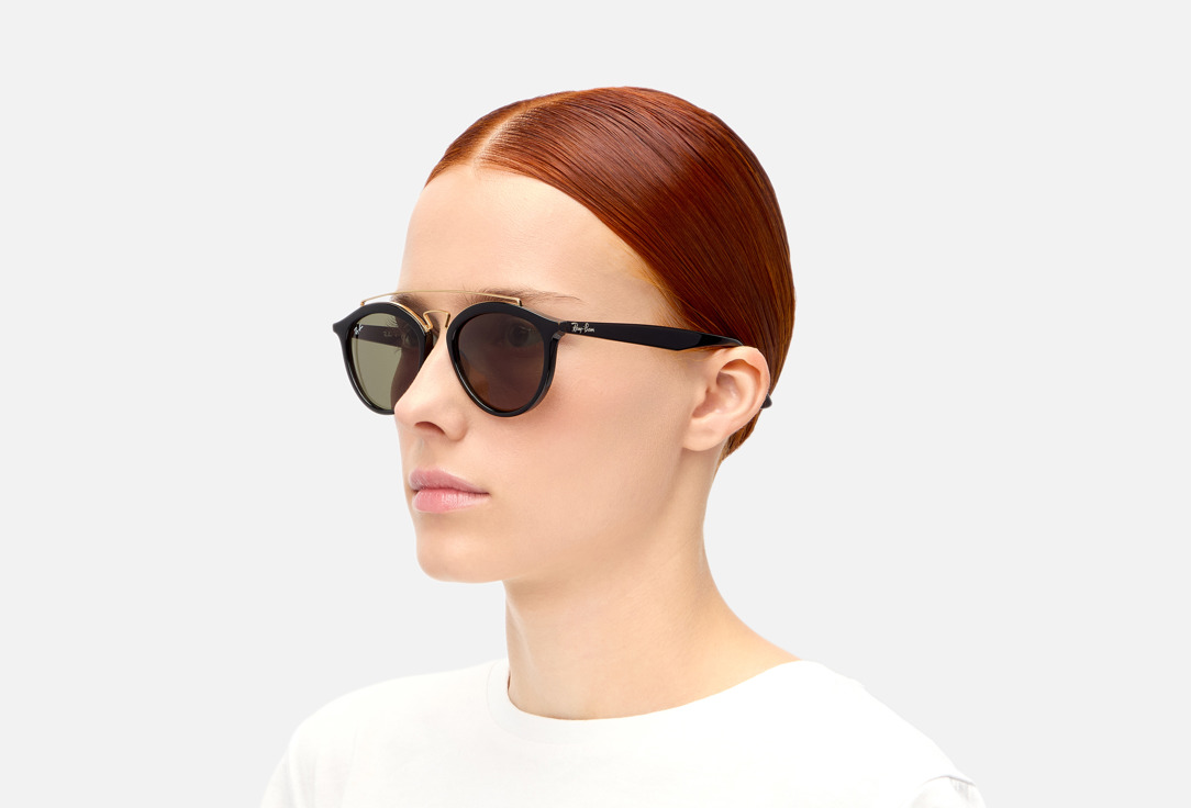

Солнцезащитные очки RAY-BAN, Черный, GATSBY RB4257-601/71/53-19