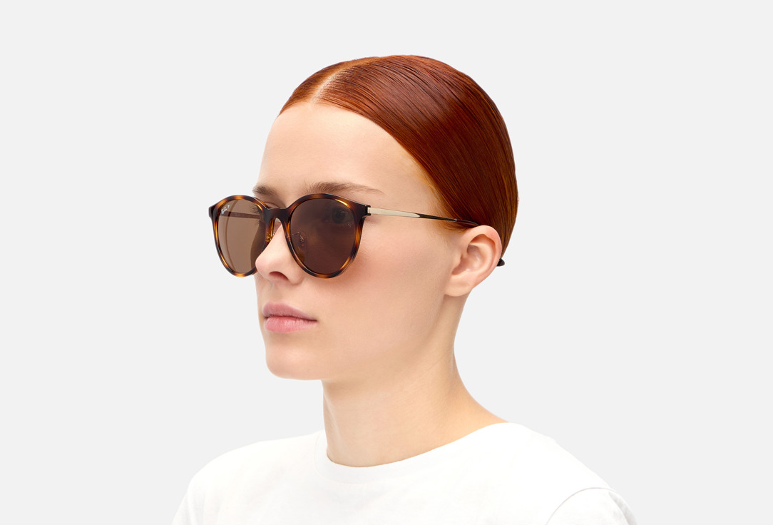 

Солнцезащитные очки RAY-BAN, Коричневый, RB4334D-710/83/55-19