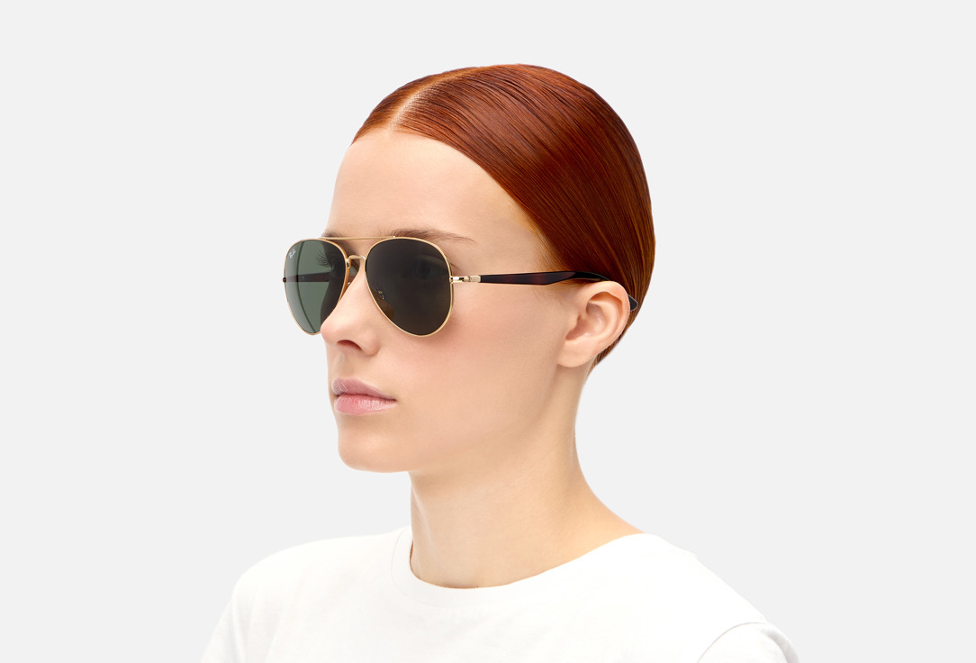 

Солнцезащитные очки RAY-BAN, Золотой, RB3675-001/31/58-14