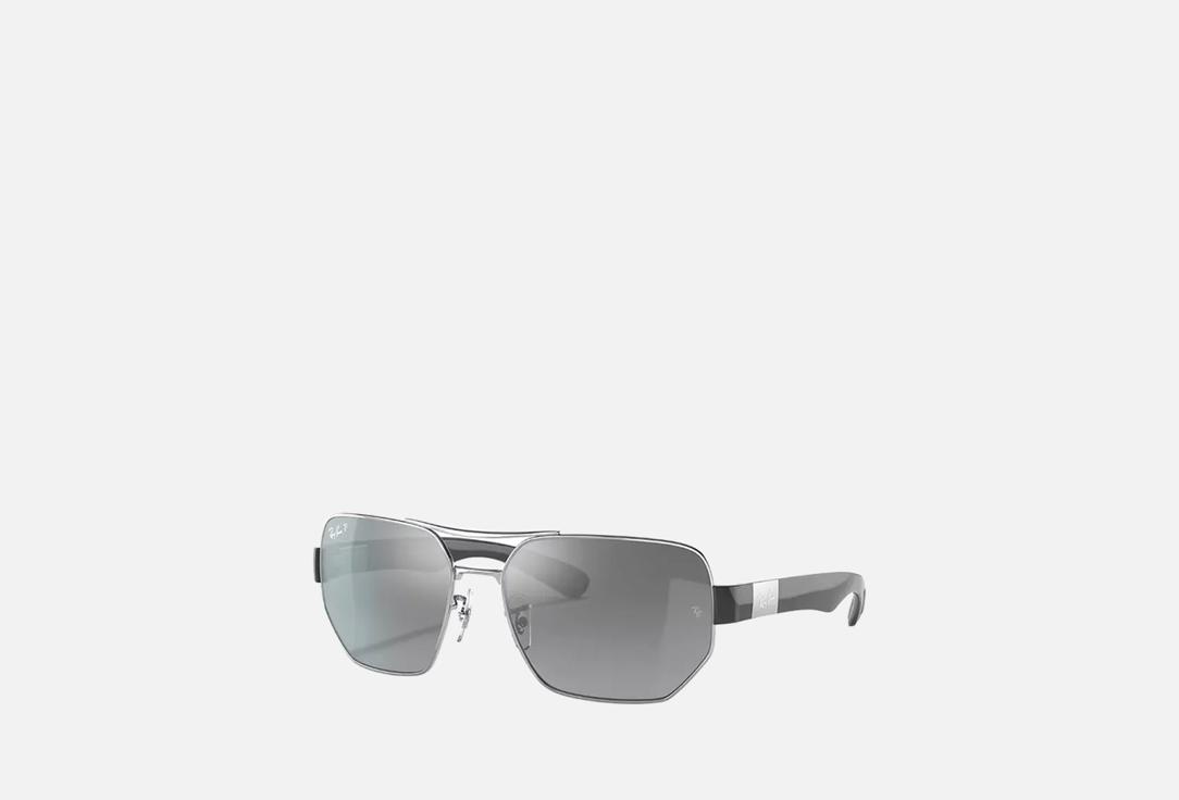 

Солнцезащитные очки RAY-BAN, Серебряный, RB3672-003/82/60-17