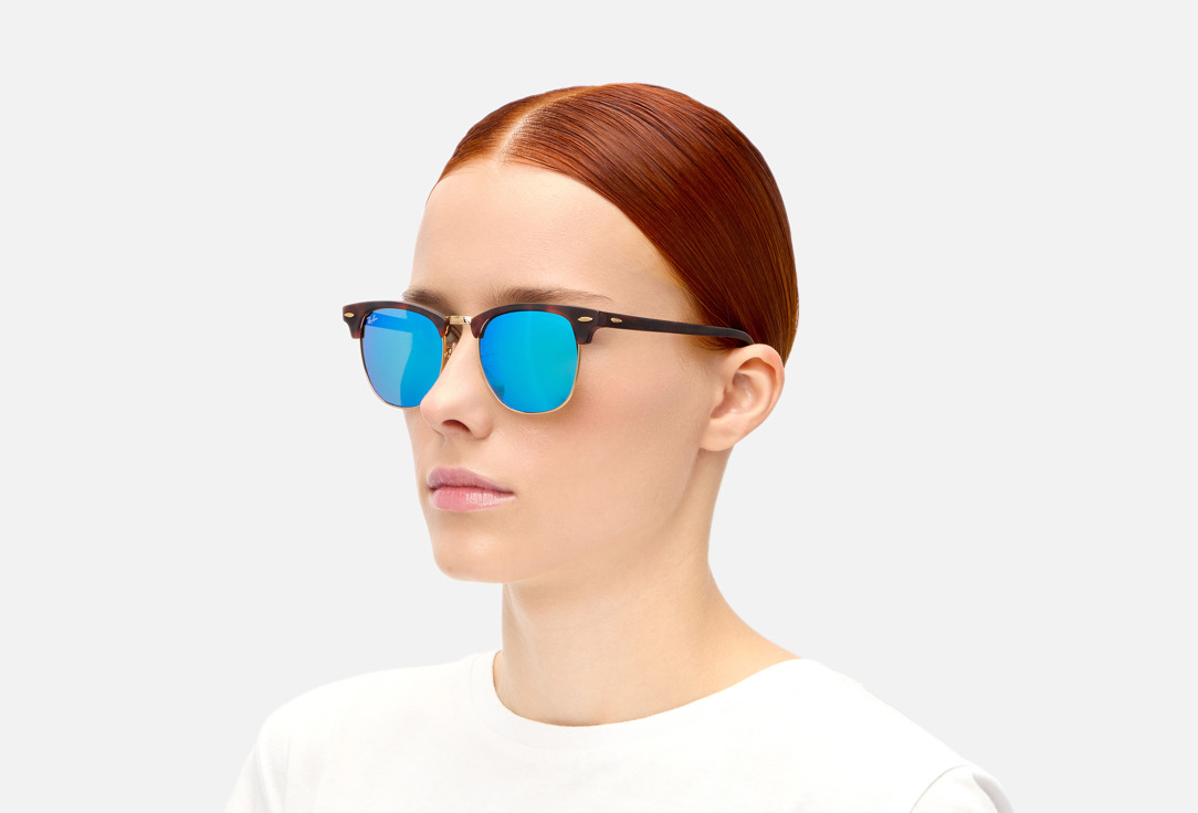 Изображение товара Солнцезащитные очки Ray-Ban с синими линзами RB3016-114517/51-21