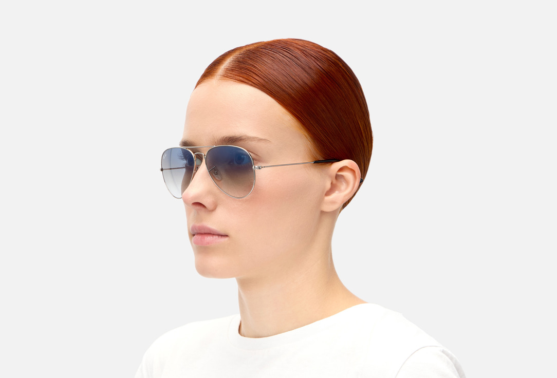 Изображение товара Солнцезащитные очки Ray-Ban RB3025-003/3F/55-14 с синими линзами