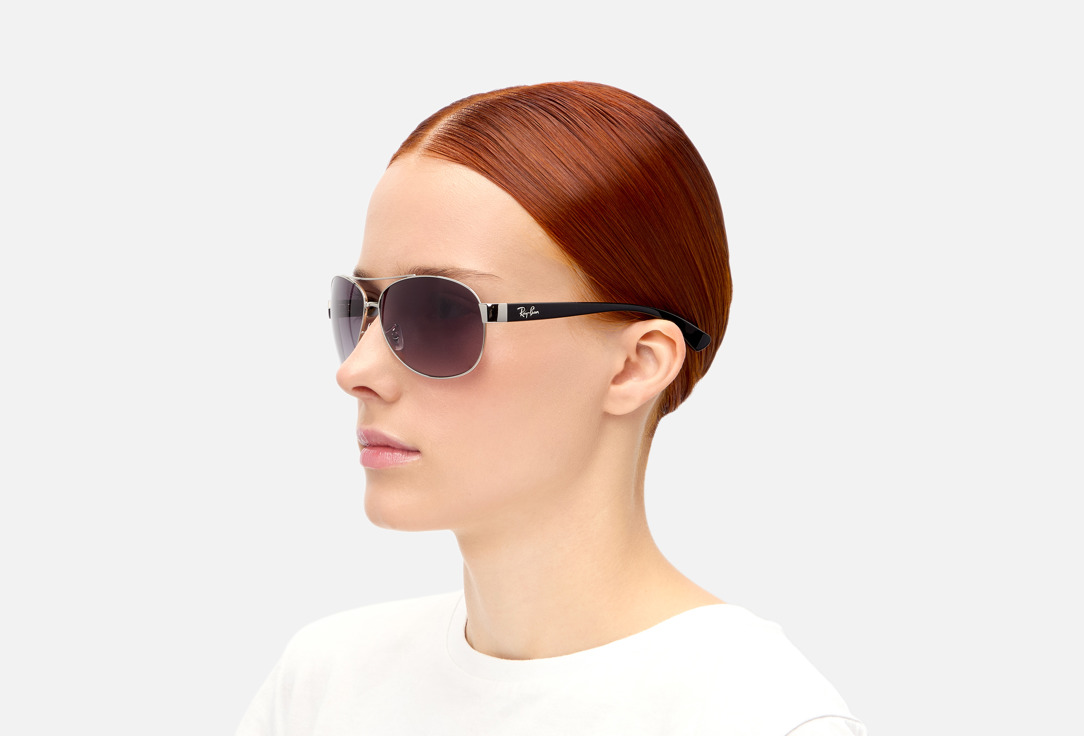 

Солнцезащитные очки RAY-BAN, Черный, С серыми линзами RB3386-003/8G/63-13