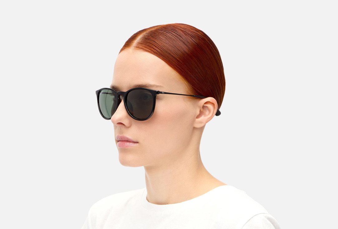 

Солнцезащитные очки RAY-BAN, Черный, С зелеными линзами RB4171F-601/2P/54-18