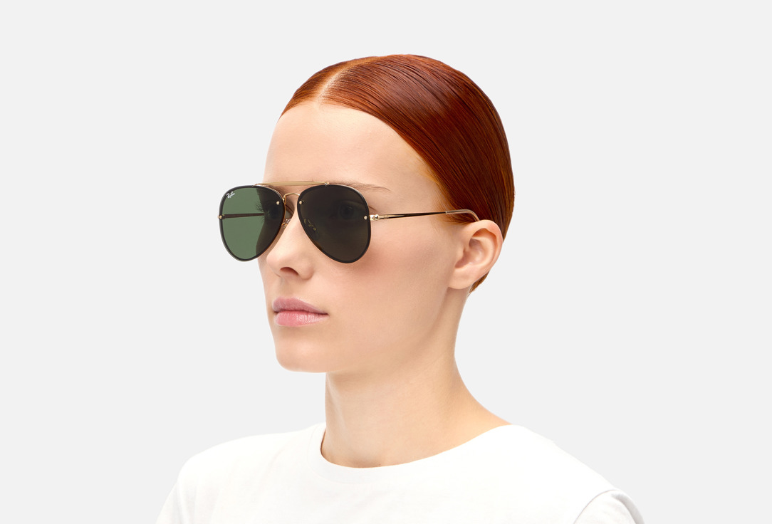 

Солнцезащитные очки RAY-BAN, Мультиколор, BLAZE AVIATOR RB3584N-905071/61-13