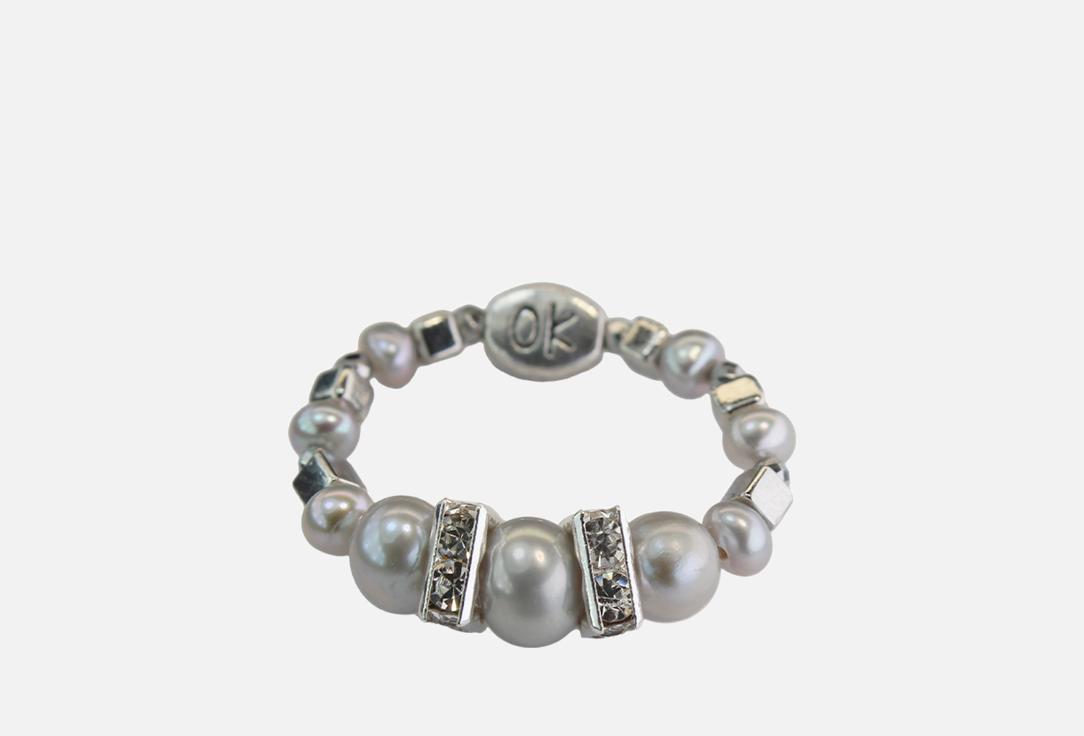 Изображение товара Кольцо Lanzerotti Gelido, жемчуг, гематит, кристаллы