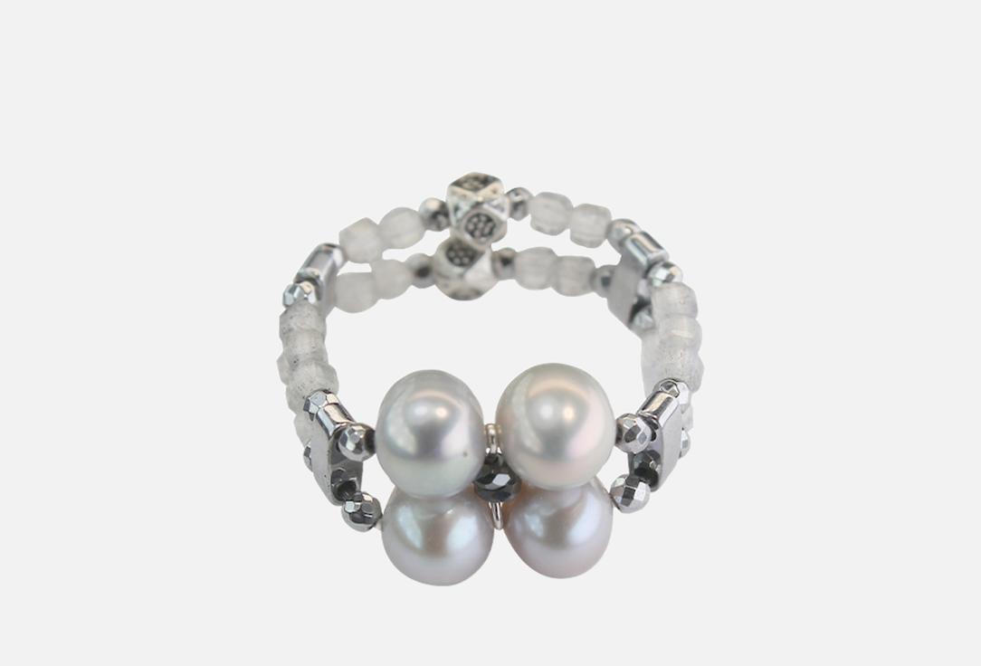 Изображение товара Кольцо Lanzerotti Gelido, жемчуг, лабрадорит, гематит