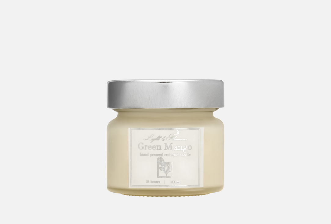 

Ароматическая свеча LIGHT&FLAVOUR, Зеленое манго 100 мл