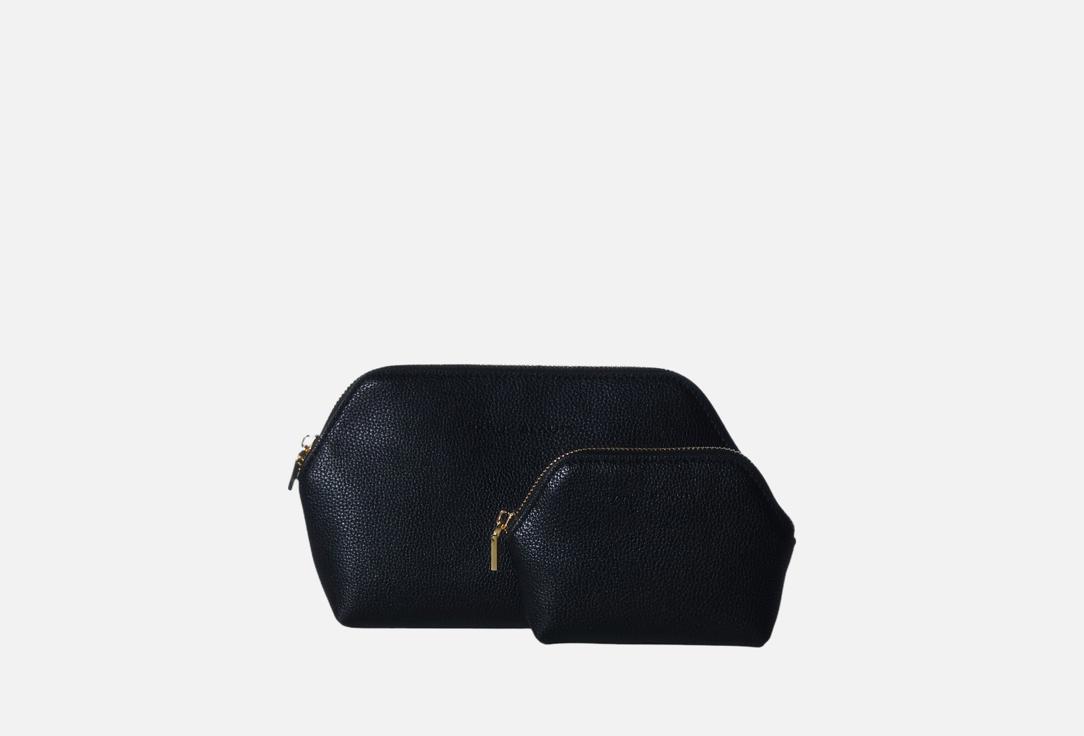 Set of cosmetics bag black 2 шт