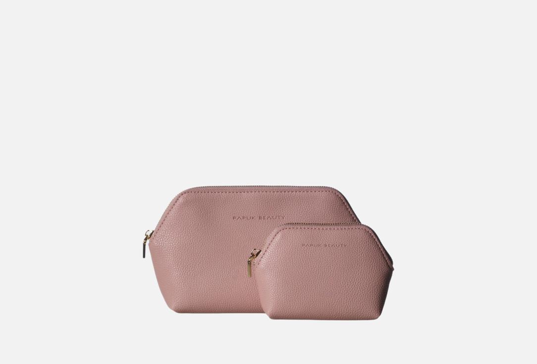 Изображение товара Набор косметичек PAPUK BEAUTY из эко-кожи компактный стильный практичный