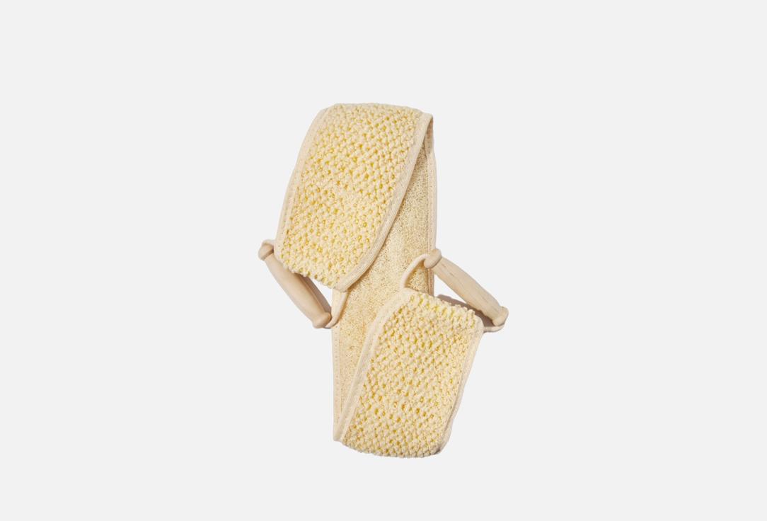 Изображение товара Мочалка для тела Waritex с деревянной ручкой