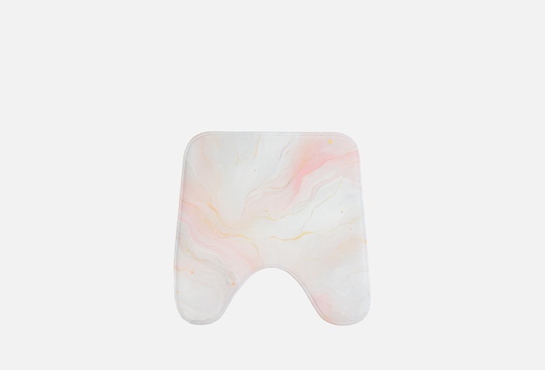 Изображение товара Коврик для ванной JoyArty Пастельный мрамор 50x50 см с противоскользящей основой