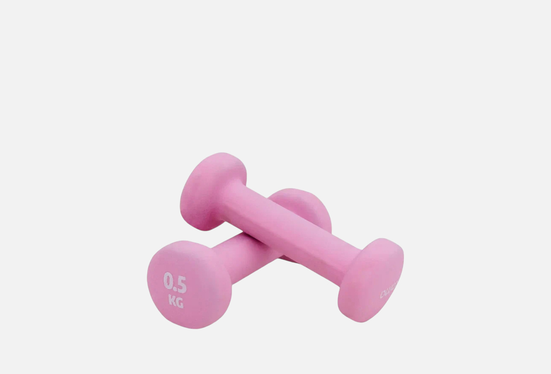 Гантели KAMA Pink 0.5 кг 2 шт