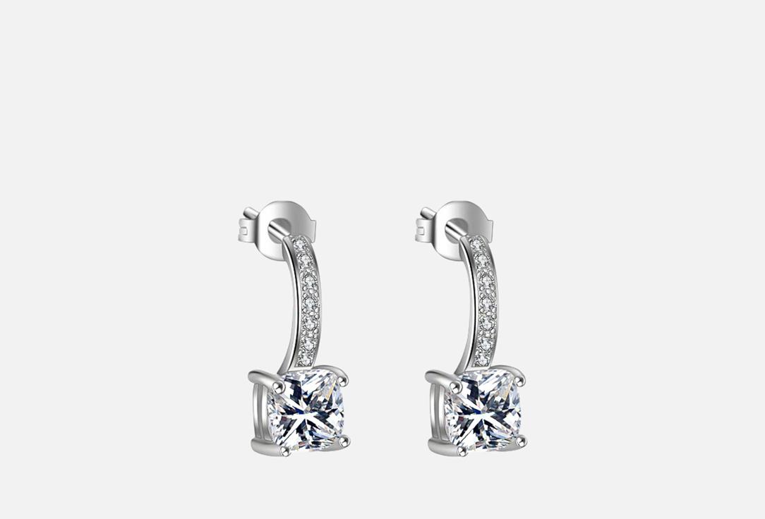 

серьги-гвоздики НАСТРОЕНИЕ ЖЕНЩИНЫ, С кристаллами 2 шт