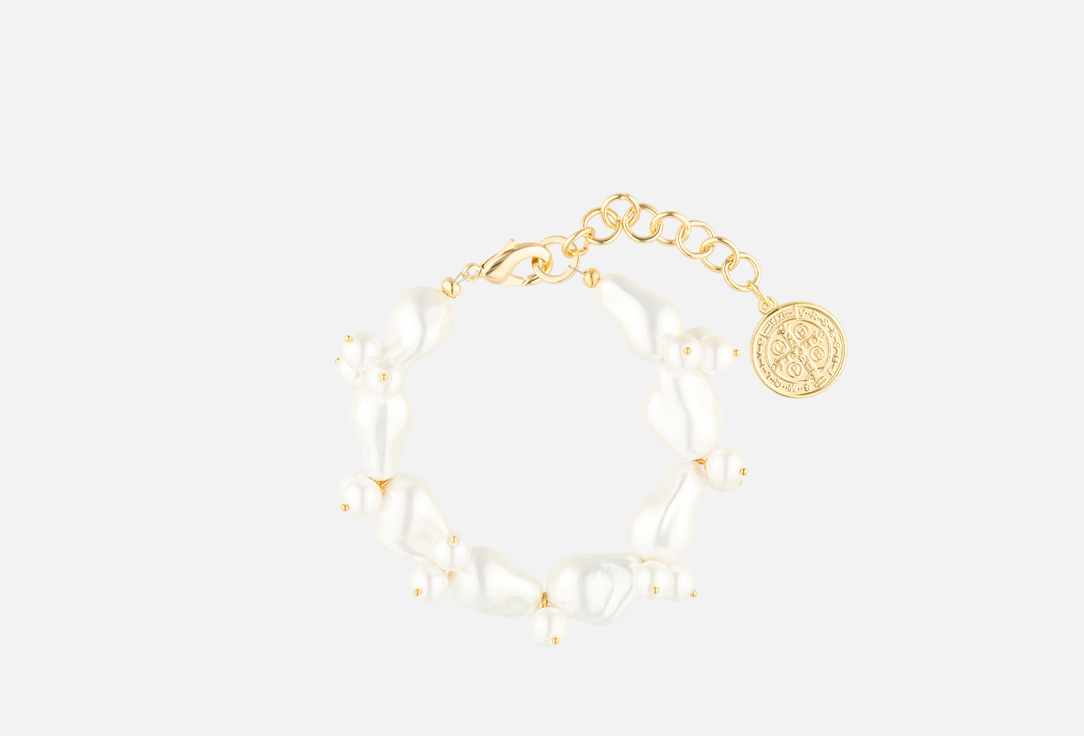 Из жемчуга с монетой 1 шт