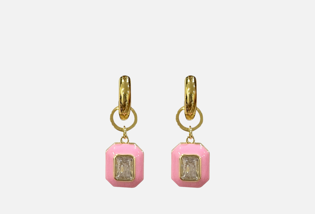 Изображение товара серьги La Family квадраты