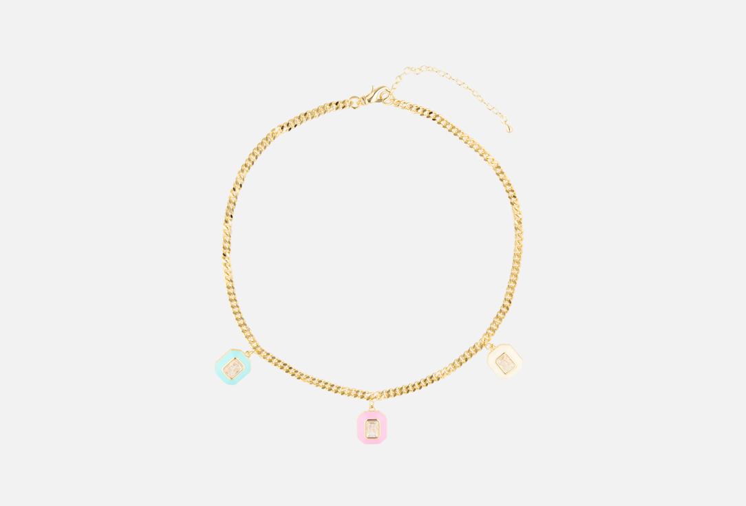 С цветными кулонами 1 шт