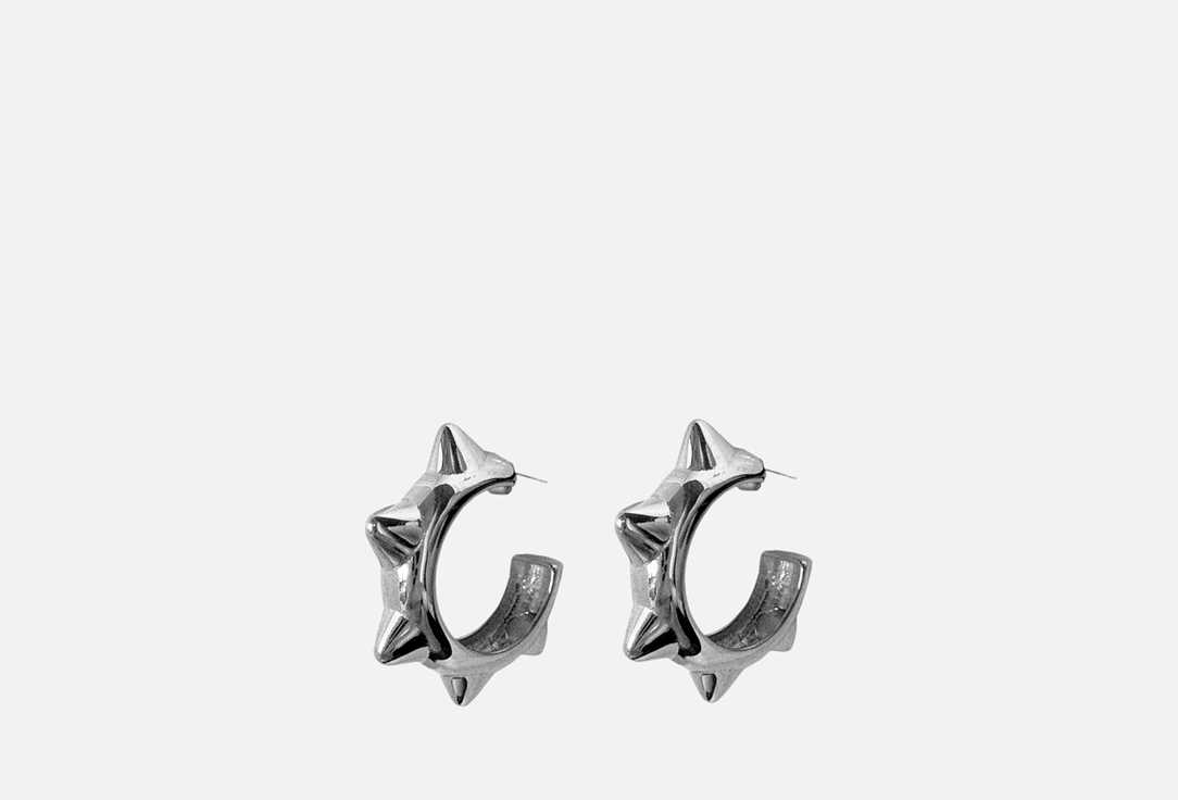 Изображение товара серьги-кольца La Family с шипами