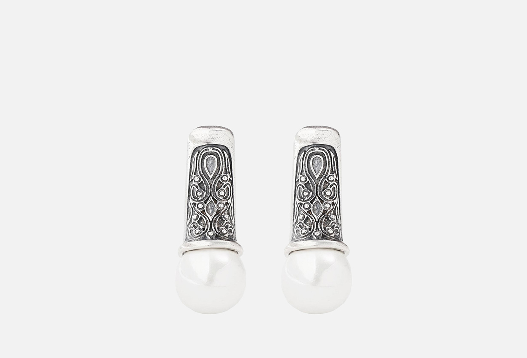 

Серьги НАСТРОЕНИЕ ЖЕНЩИНЫ, С жемчугом 2 шт