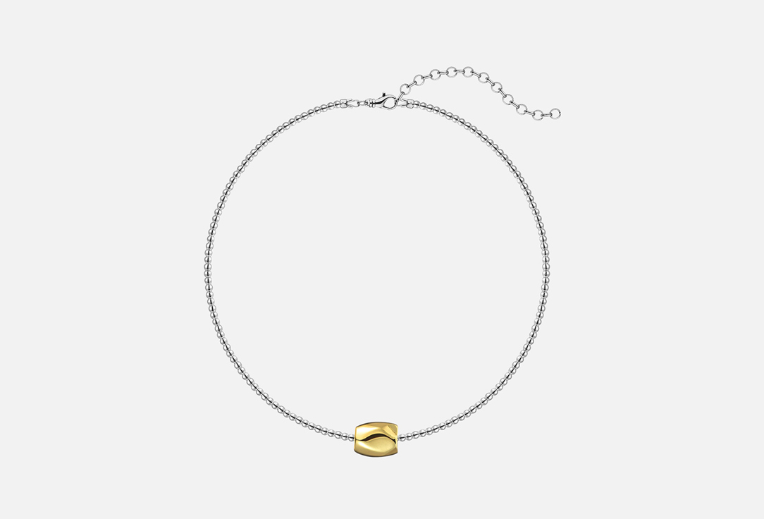 Изображение товара Колье Wishlist Element Silver из гематита и золотого покрытия 18 карат