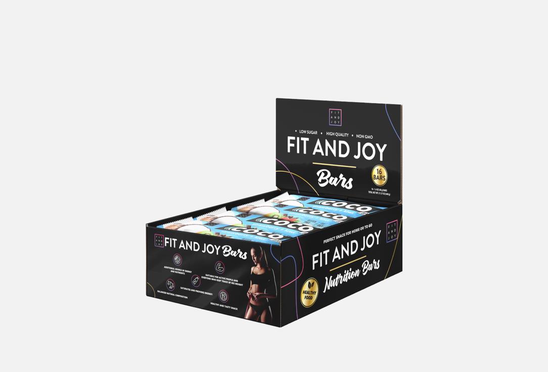Изображение товара набор протеиновых батончиков Fit And Joy клубника и киви