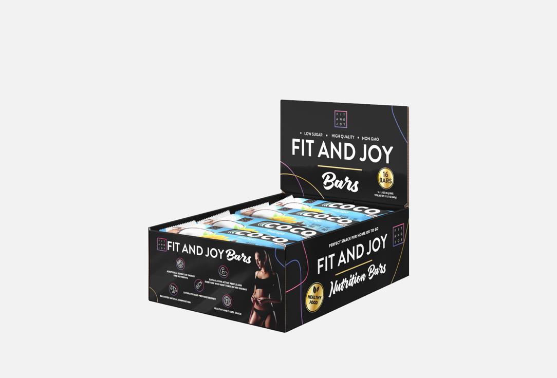 Изображение товара набор протеиновых батончиков Fit And Joy манго